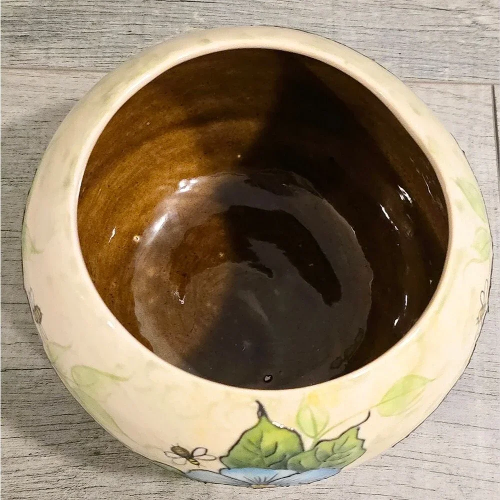 Handmade Pottery African Violet Planter Pot 